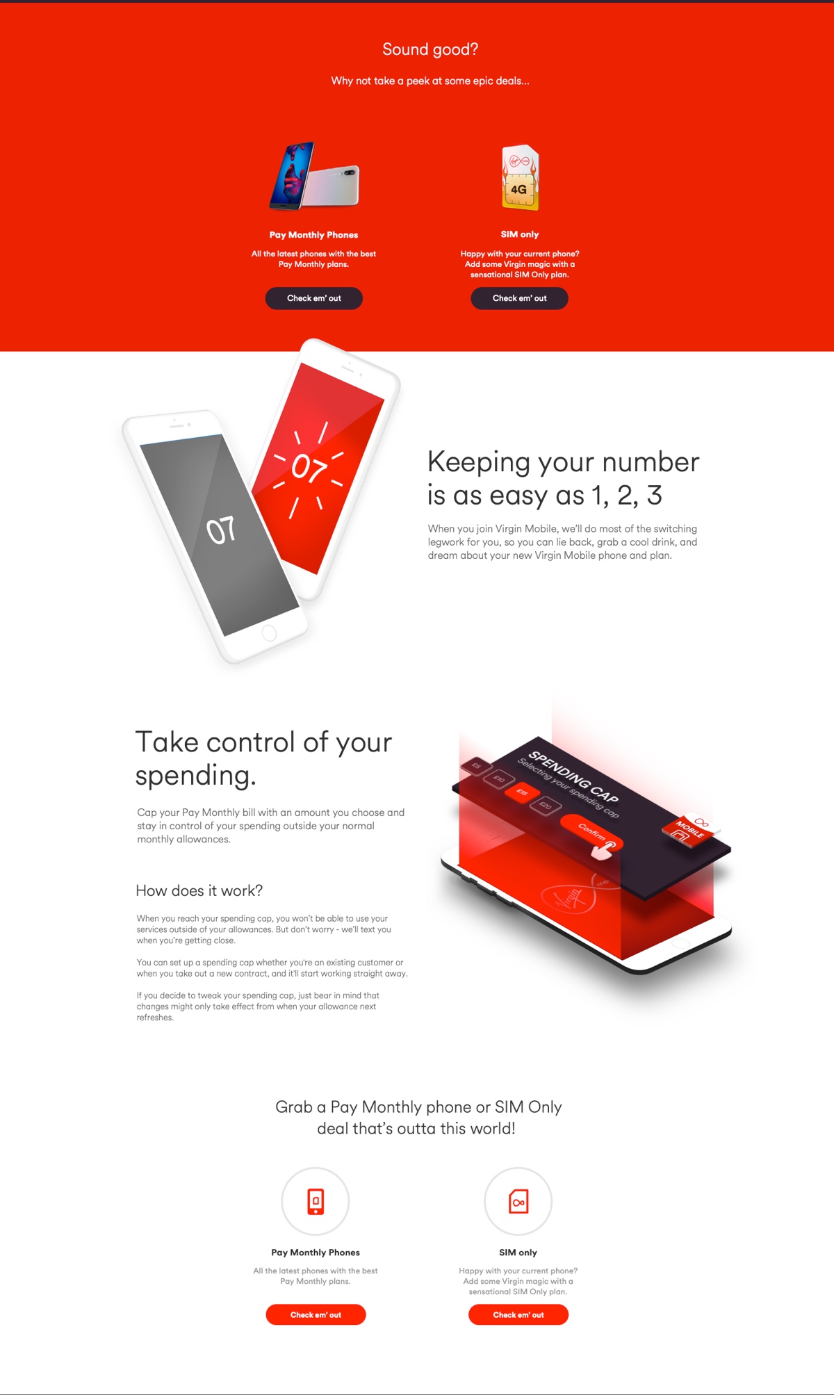 Virgin Media – UX/UI