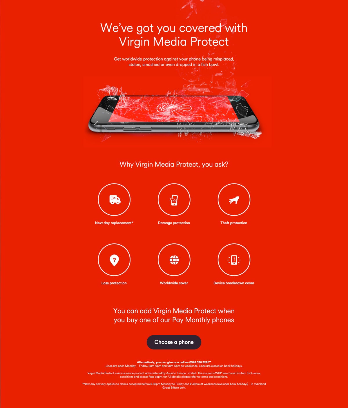 Virgin Media – UX/UI